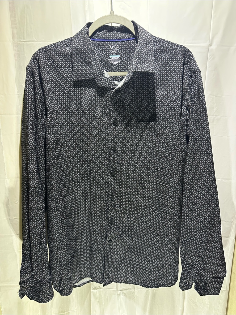 Men's XL Apt. 9 Slim-Fit Performance Dress Shirt